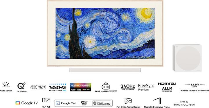 Actual product image TCL 75A300 PRO NXTVision (75A300 PRO) (75", QLED, 4K, 2024)