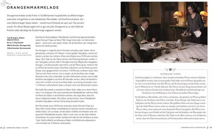 Actual product image Das offizielle Buch. Downton Abbey Teatime (German, DK Publishing House, 2020)