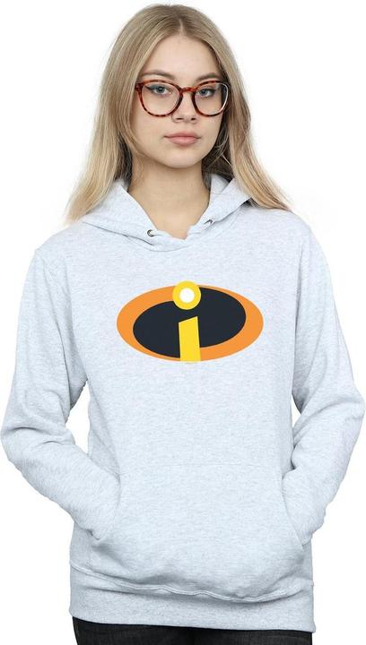 Immagine prodotto Disney The Incredibles Costume Logo Felpa con Cappuccio Donna (XL)