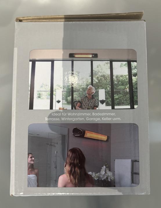 Actual product image Livington Infrared heating, Instant Heater (2000 W)