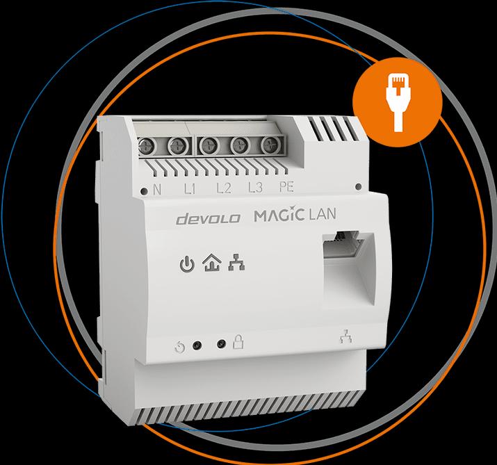 Immagine prodotto Devolo Magic 2 LAN DINrail (2400 Mbit/s)