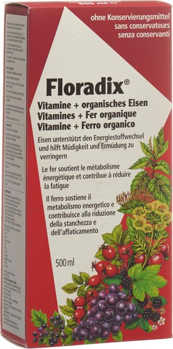 Image du produit Floradix Fer (1 pièce(s), Liquide, 600 g)
