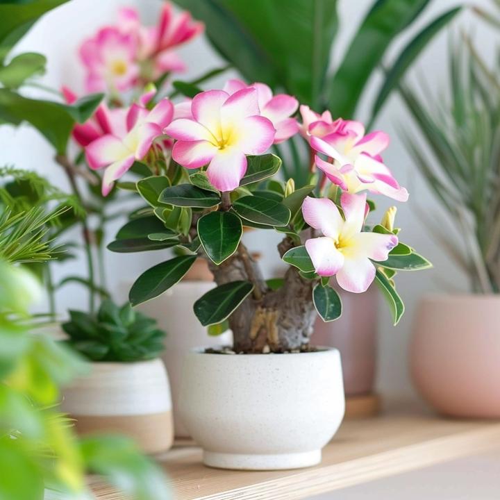 Produktbild Plant in a Box Adenium Obesum 'Pink Star' - Wüstenrose (30 cm)