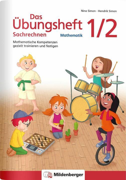 Immagine prodotto Das Übungsheft Sachrechnen Mathematik 1/2 (Tedesco, Nina Simon, Hendrik Simon, 2019)