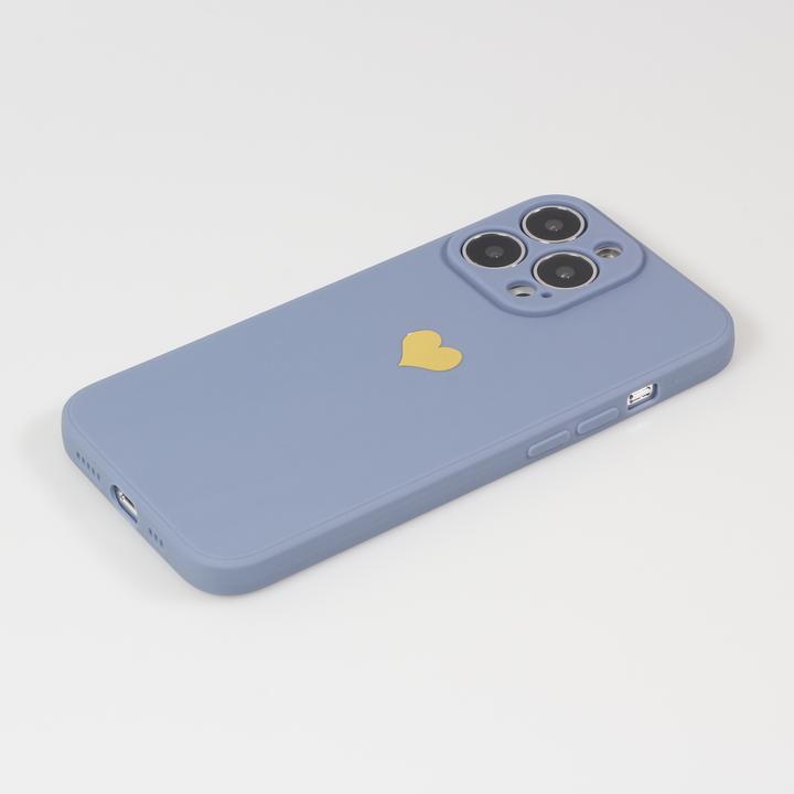 Immagine prodotto PhoneLook Cover Tappetino in silicone Cuore oro (Apple iPhone 15 Pro Max)