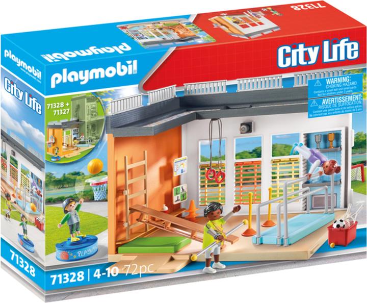 Image du produit Playmobil Extension du gymnase (71328, Playmobil City Life)