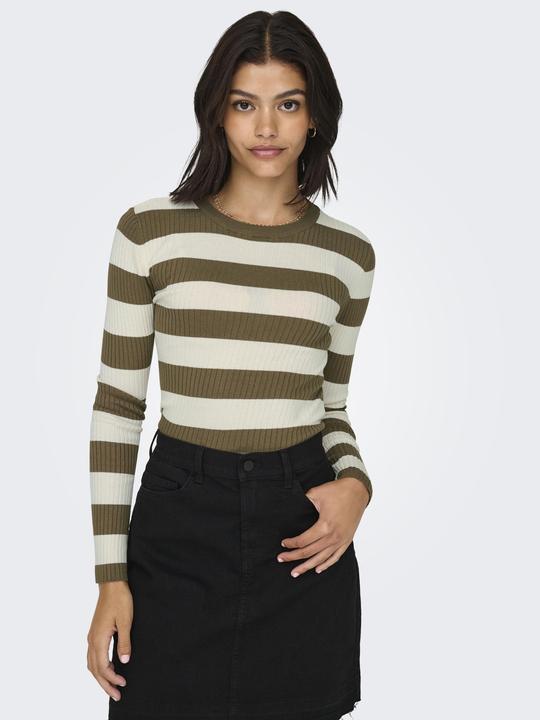 Immagine prodotto JdY Maglia a coste con scollo rotondo Maglia a coste (XL)