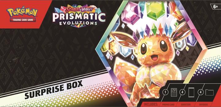 Produktbild Pokémon P-EN SV08.5 'Prismatic Evolutions' Surprise Box (Englisch, Booster Pack)