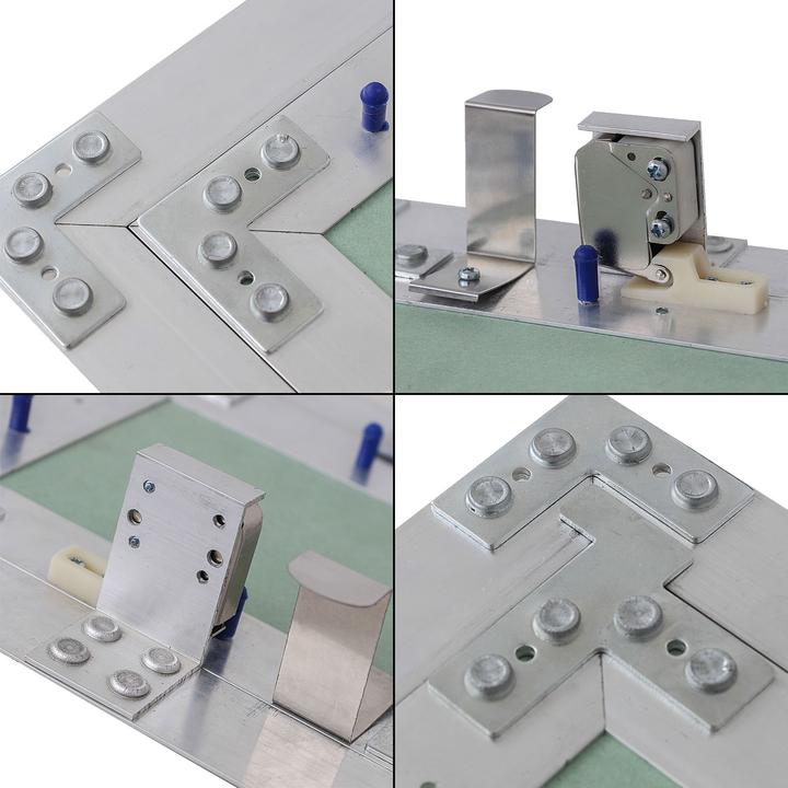 Immagine prodotto Wiltec Trappe visite Cadres Aluminium 40x40cm 12,5mm Plaque en plâtre Panneau d'accès Alu Maintenance