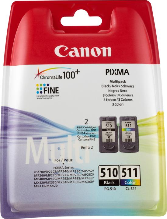 Produktbild Canon PG-510/CL-511 Multipack (Color, BK)