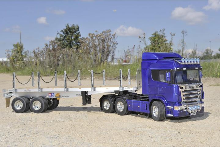 Actual product image Tamiya Flatbed trailer