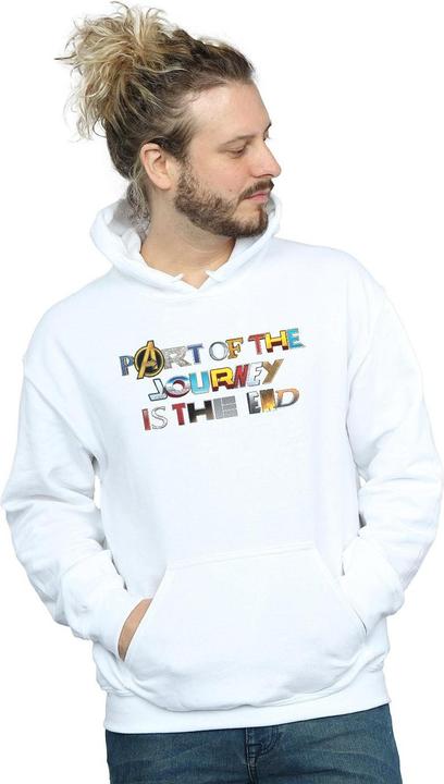Actual product image Mens Avengers Endgame Part Of The Journey Hoodie (L)