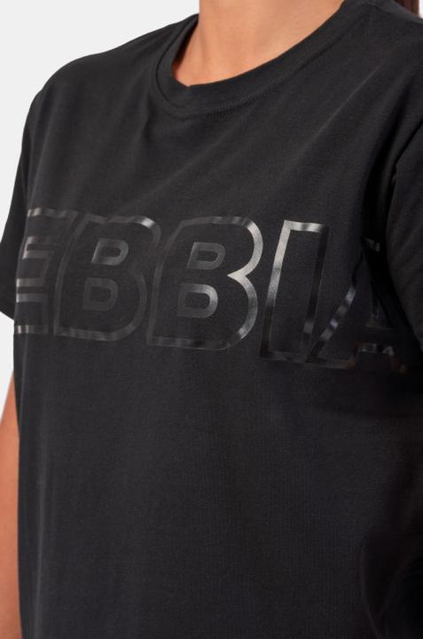 Actual product image Nebbia Invisible Logo T-shirt 602 black (XS)