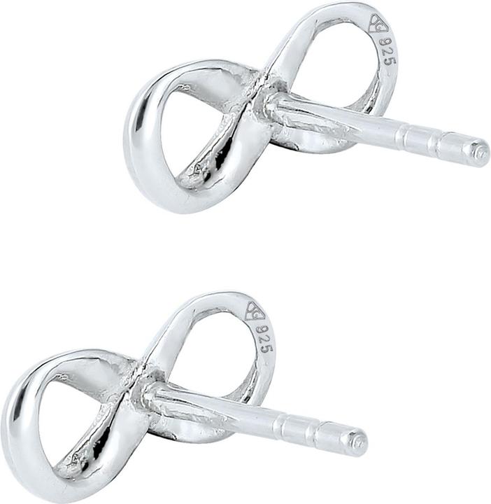 Produktbild Elli Schmuckset Infinity Symbol Armband Ohrstecker Set 925 Silber (925er Sterling Silber)