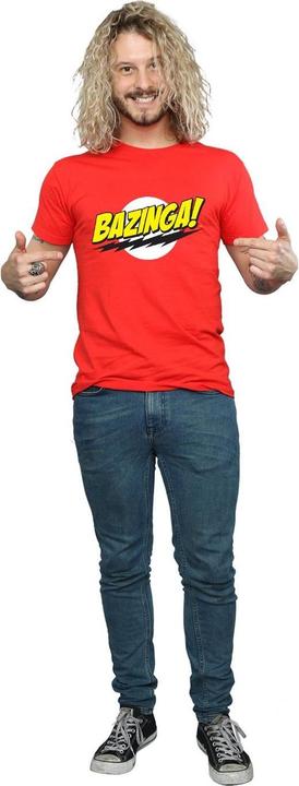 Actual product image Dam Mens Bazinga Cotton T-Shirt (L)