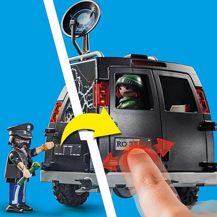 Actual product image Playmobil 70575 Police helicopter chase (70575, Playmobil City Life)