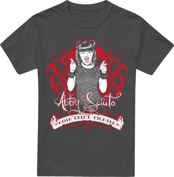 Actual product image Ncis Unisex Adult Goth Crime Fighter T-Shirt (3XL)