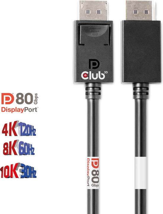 Actual product image Club 3D DisplayPort – DisplayPort (1.20 m, DisplayPort)