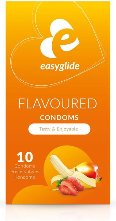 Actual product image EasyGlide Flavored Condoms (10 pcs.)