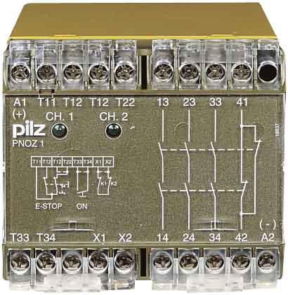 Image du produit Pilz 775650 PNOZ 1 230-240VAC 3n/o 1n/c
