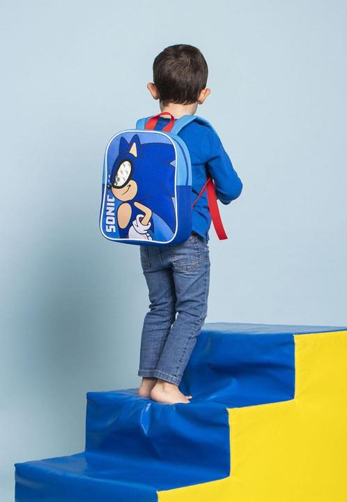 Produktbild Jakks Pacific Schulrucksack Sonic Blau 23 x 30 x 9 cm