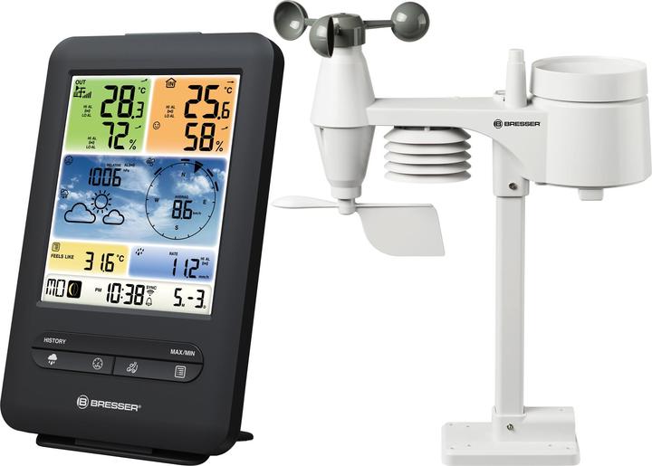 Actual product image Bresser Wetter Center 5-in-1 WLAN Profi-Sensor V
