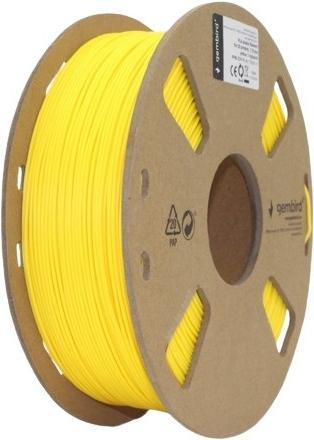 Produktbild Gembird Filamentcassette PLA schmale Spule (PLA, 1.75 mm, 1000 g, Gelb)