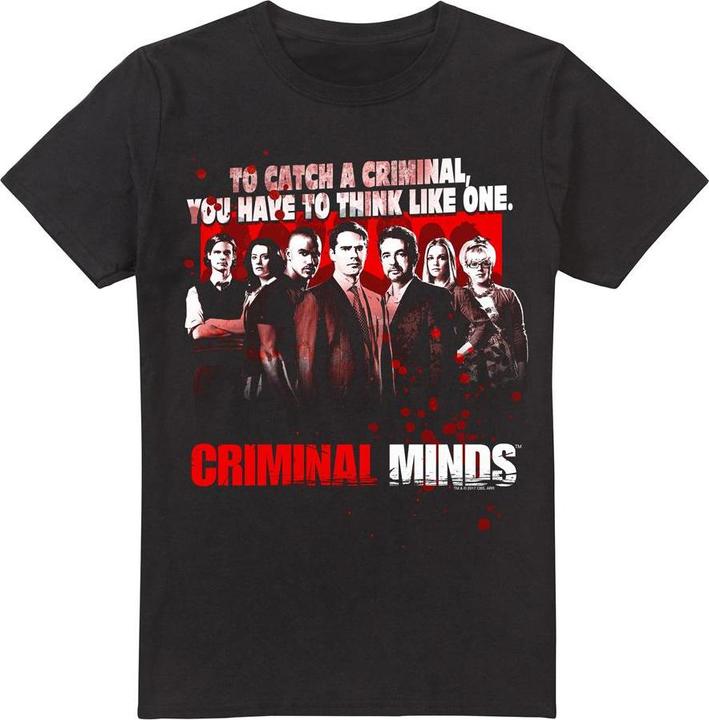 Actual product image Criminal Minds Mens Think Like One T-Shirt (S)