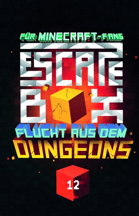 Actual product image The escape box for Minecraft fans: Escape from the dungeon (German)