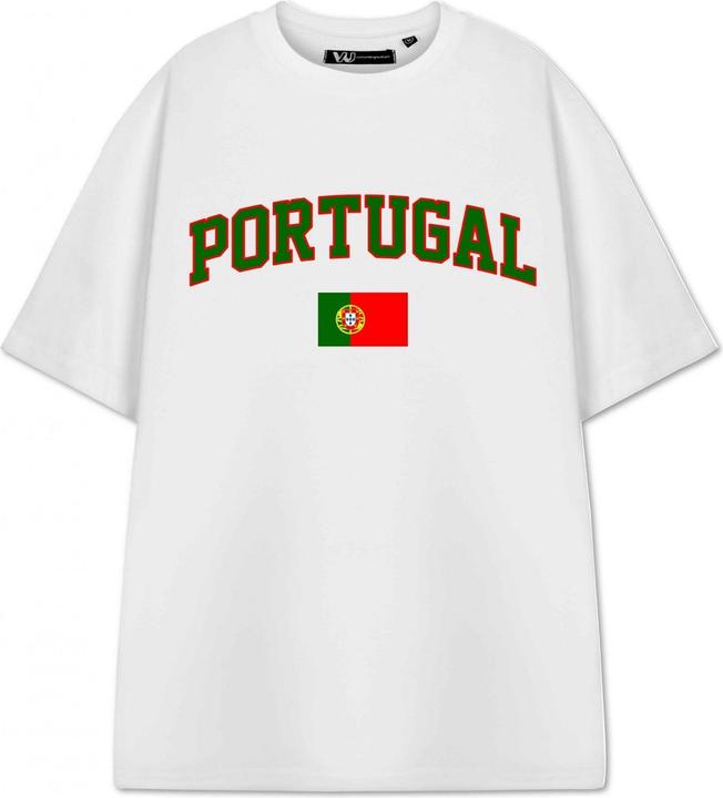 Actual product image Show Me The Merch Unisex Adult Portugal Short-Sleeved T-Shirt (L)