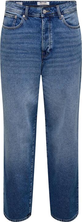 Only & Sons ONSFADE Hohe Taille Locker geschnitten Jeans Locker geschnitten