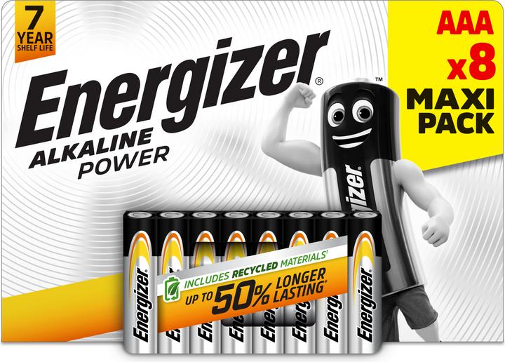 Actual product image Energizer Alkaline Power (8 pcs., AAA)