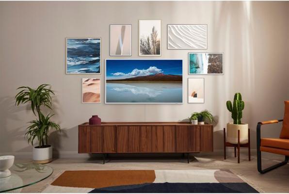 Actual product image Samsung The Frame GQ50LS03BGU (50", LS03BG, QLED, 4K, 2023)