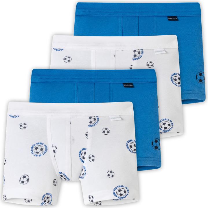 Produktbild Schiesser 4er Pack Kids Boys Feinripp Organic Cotton Pants (140, 4er Pack)