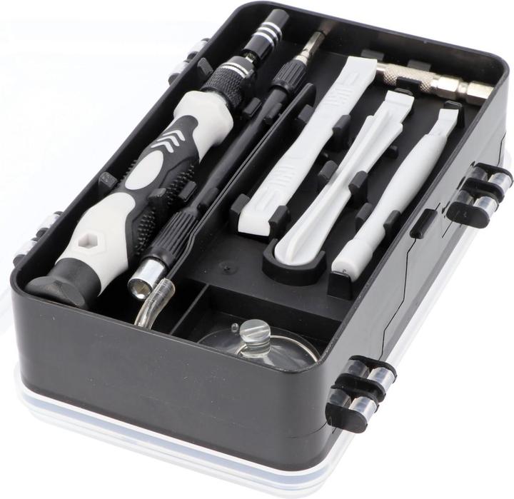 Actual product image AccuCell Mobile phone tool set with Torx for professionals, for smartphone, laptop battery replacement