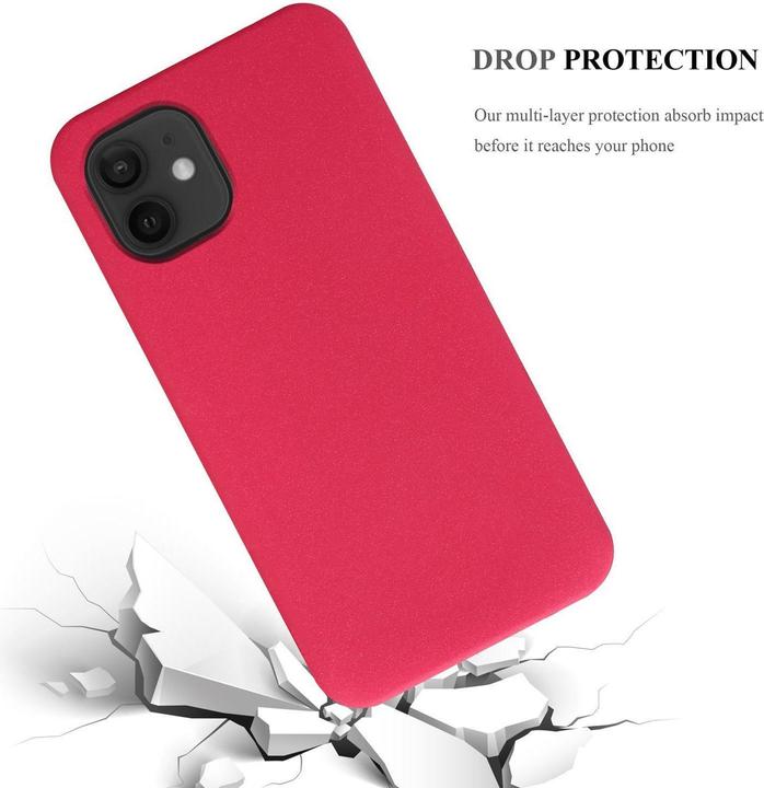 Produktbild Cadorabo TPU Frosted Cover (Apple iPhone 12 mini)