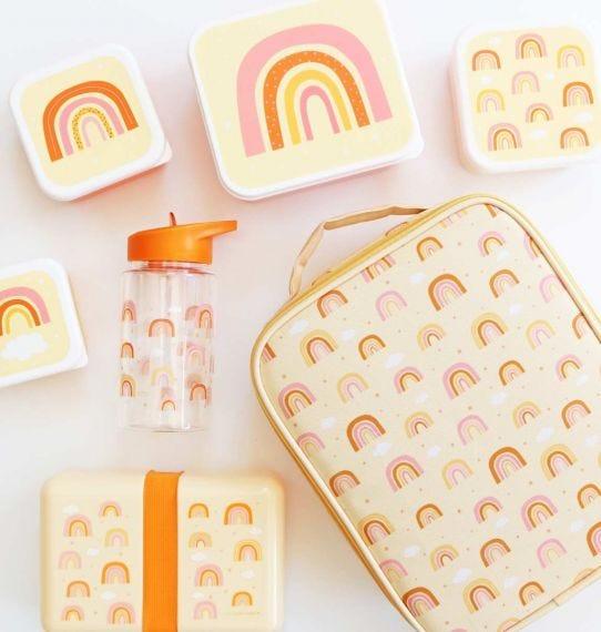 Produktbild A Little Lovely Company ALLC Lunch & Snackbox Rainbow SBSERA41