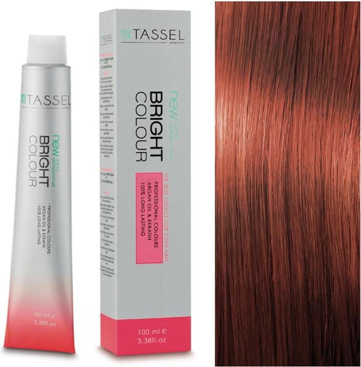 Actual product image Caso Eurostil Bright Colour Tinte 644 Rubio Oscuro Cobre Intenso 1un (6.44 Dark blonde copper)