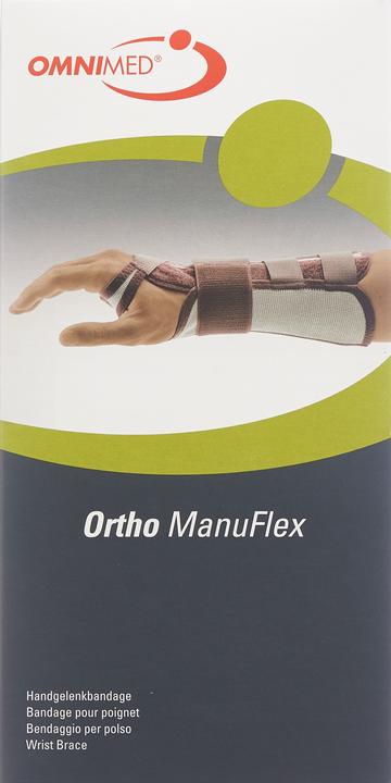 Produktbild Omnimed Ortho Manu Flex Handgelenkbandage rechts hautfarbig (M)