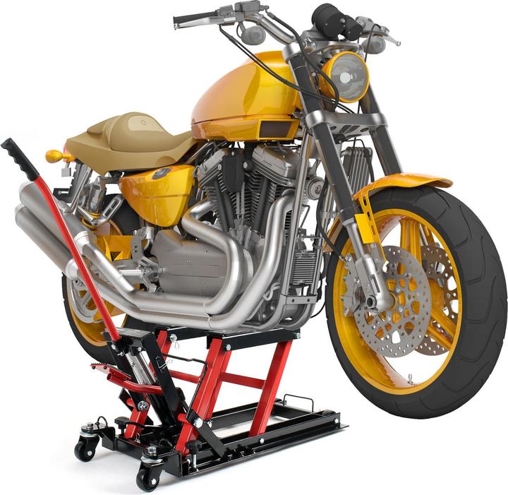 Produktbild Wiltec Motorradheber 680kg Motorradhebebühne Montageständer Lift ATV Quad
