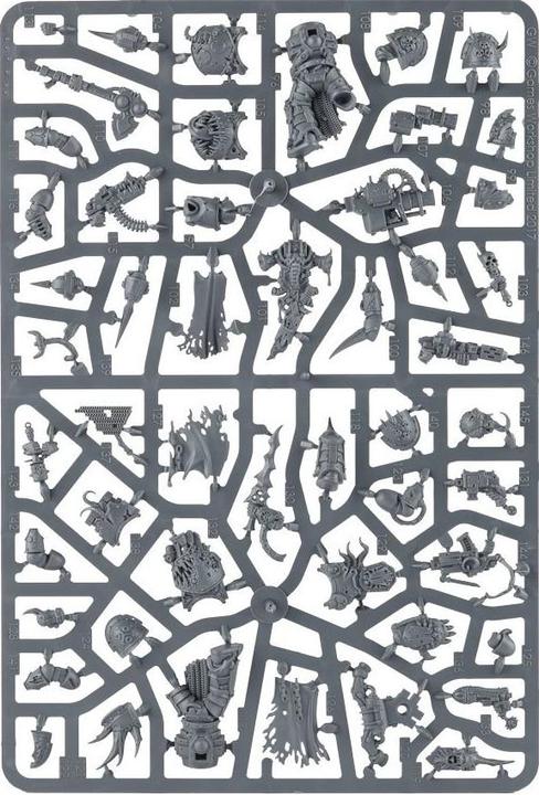 Produktbild Games Workshop Warhammer 40.000 - Death Guard Kampfpatrouille (Kunststoff)