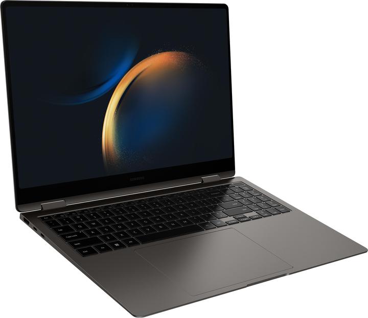 Actual product image Samsung Galaxy Book3 Pro 360 (16", Intel Core i7-1360P, 16 GB, 1000 GB, DE)