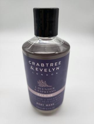 Actual product image Aveda New! Crabtree & Evelyn Lavender & Espresso Soothing Body Wash 250ml 8.5 fl oz (250 ml)