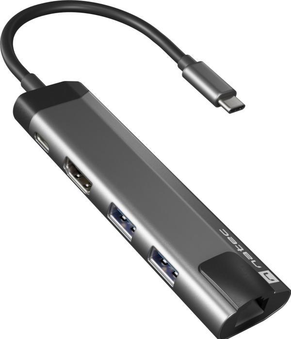 Actual product image Genesis NATEC Multiport Fowler Go USB-C (USB-C, 2 Ports)