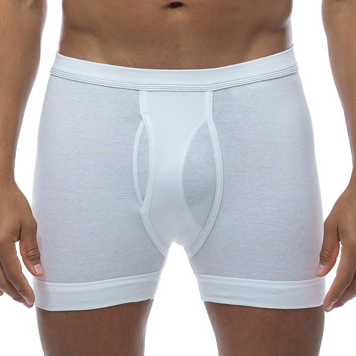 Produktbild Conta 10er Pack Feinripp Unterhose kurz mit Eingriff (L, 10er Pack)