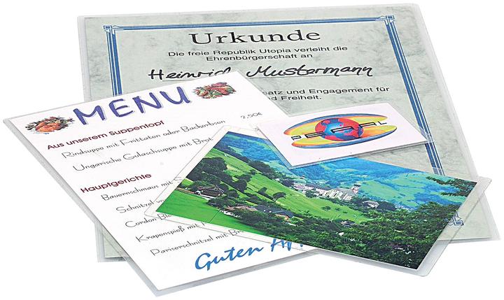 General Office Kalt-Laminiertaschen für 5 Blätter DIN A4 (A4)