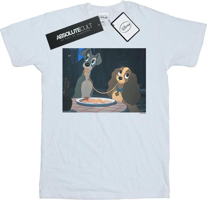 Image du produit Disney - T-shirt LADY AND THE TRAMP SPAGHETTI SLURP - Fille (116)