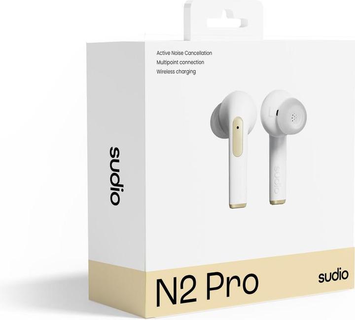 Productafbeelding Sudio N2 Pro in-ear draadloze oordopjes - draadloze oordopjes - met actieve ruisonderdrukking (ANC) - (ANC, 6 h, Bedraad)
