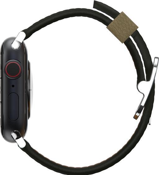 Actual product image OtterBox Symmetry Cactus Leather Watch Band for Apple Watch 9/8/7 41mm (38 mm, 40 mm, 41 mm, Vegan Leather, Watch Series 3 38mm, Apple Watch Series 10)