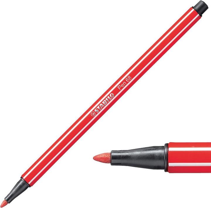 Actual product image STABILO Pen 68 Premium felt-tip pen (Multicoloured, 10 x)